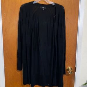 Long sleeve black cardigan